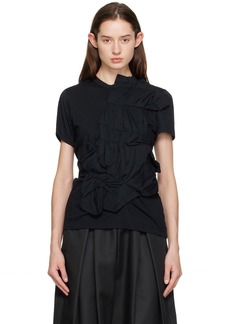 Comme des Garçons Black Ruffle T-Shirt