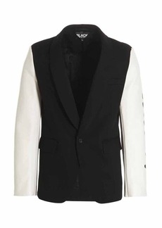 COMME DES GARÇONS BLACK 'True heart strong mind' blazer jacket