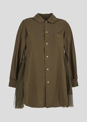 Comme Des Garçons Comme Des Garçons Gathered Panels Shirt