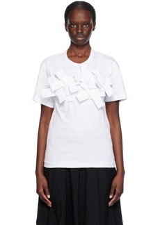 Comme des Garçons Comme des Garçons White Bow T-Shirt