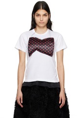 Comme des Garçons Girl White Dot T-Shirt