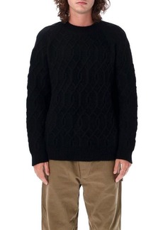 COMME DES GARÇONS HOMME Crewneck wool cable sweater