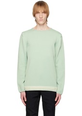 Comme des Garçons Homme Deux Green Crewneck Sweater