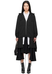 Comme des Garçons Homme Plus Black Layered Hoodie