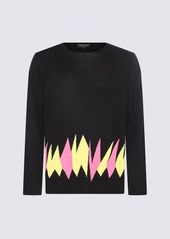 COMME DES GARÇONS HOMME PLUS BLACK WOOL SWEATER