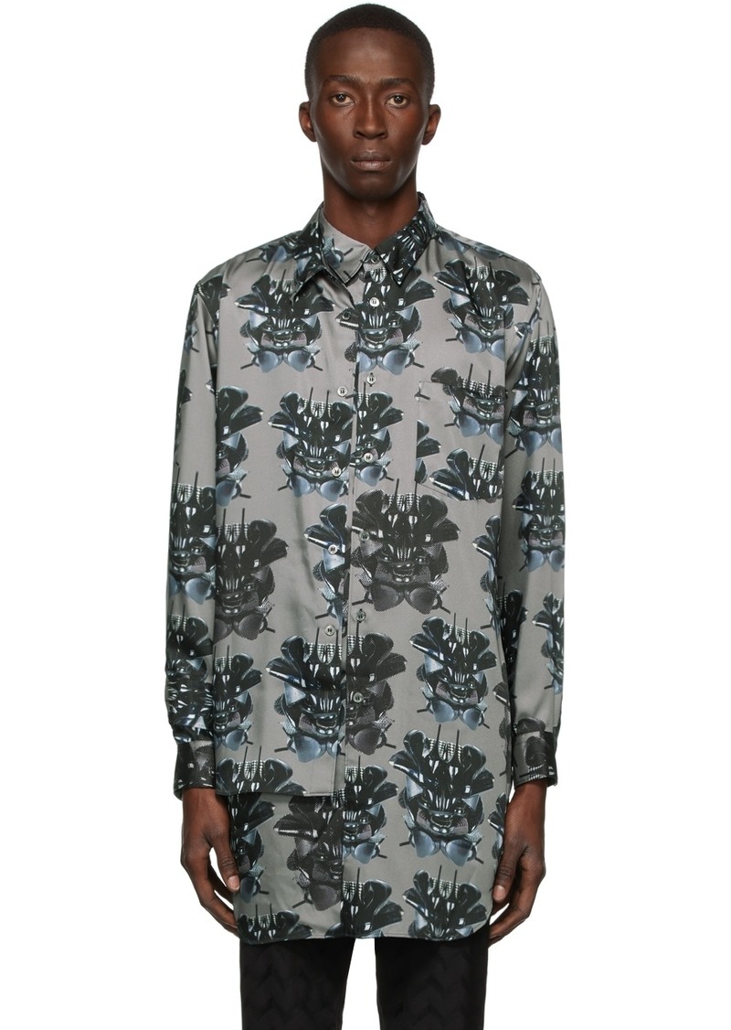 Comme des Garçons Homme Plus Print Layered Shirt