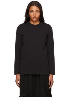 Comme des Garçons Knit Backless Long Sleeve T-Shirt