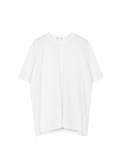 COMME DES GARÇONS LOGO OVERSIZED T-SHIRT WHITE