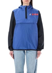 COMME DES GARÇONS PLAY Bicolor waterproof hooded jacket