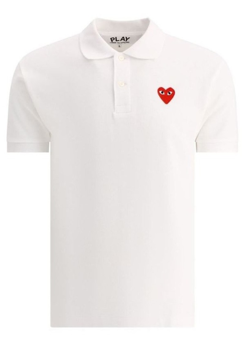 COMME DES GARÇONS PLAY "Big Heart" polo shirt
