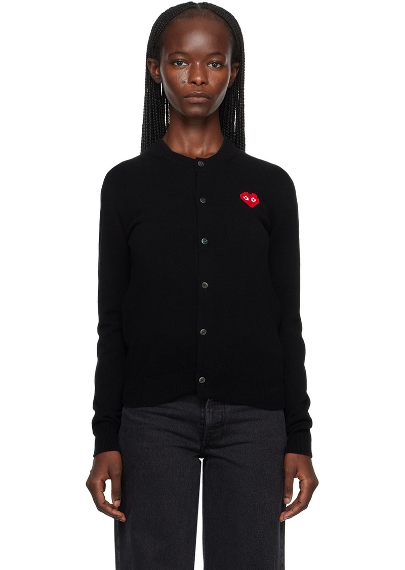 COMME des GARÇONS PLAY Black Invader Edition Cardigan