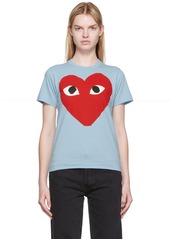 COMME des GARÇONS PLAY Blue Big Heart T-Shirt