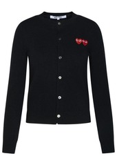 COMME DES GARÇONS PLAY CARDIGAN HEARTS