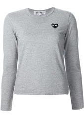 Comme des Garçons chest patch longsleeved T-shirt