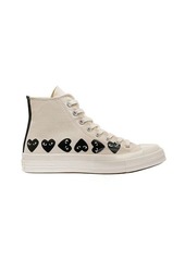 COMME DES GARÇONS PLAY CONVERSE CHUCK 70 MULTI HEART HIGH CREAM