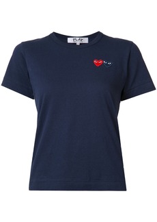 Comme des Garçons embroidered heart T-shirt