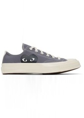 COMME des GARÇONS PLAY Grey Converse Edition Half Heart Chuck 70 Sneakers