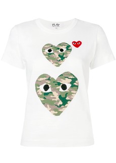 Comme des Garçons heart eyes T-shirt