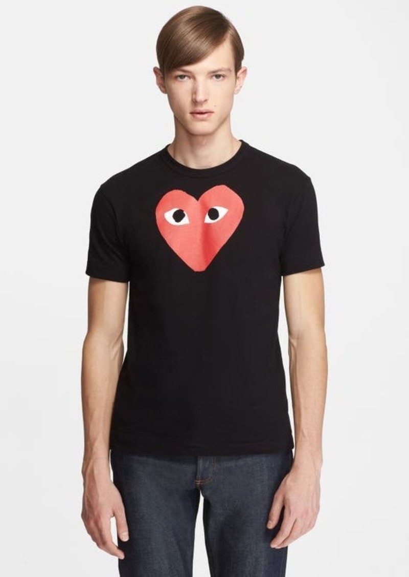 Comme des Garçons PLAY Heart Graphic T-Shirt