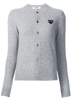 Comme des Garçons heart logo cardigan