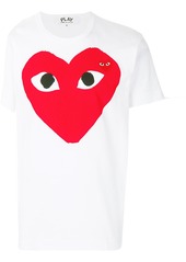 Comme des Garçons heart print logo T-shirt