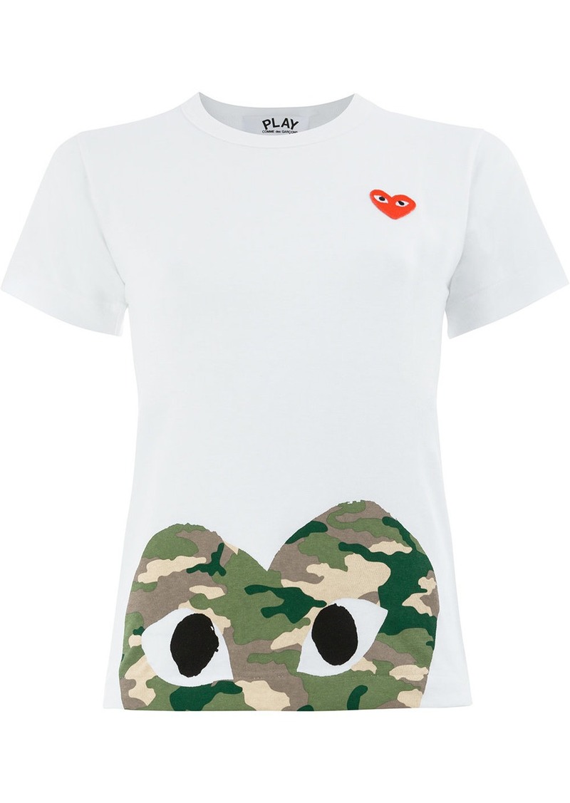 Comme des Garçons heart print T-shirt