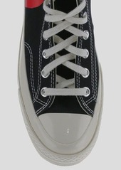 Comme Des Garçons Play Lace-Up HIgh-Top Sneaker