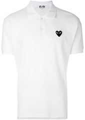 Comme des Garçons Heart logo polo shirt