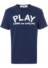 Comme des Garçons logo print casual T-shirt
