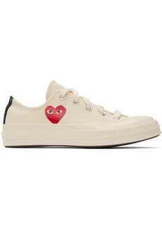 COMME des GARÇONS PLAY Off-White Converse Edition Chuck 70 CDG OX Sneakers