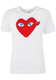 COMME DES GARÇONS PLAY PLAY T-SHIRT WITH RED HEART CLOTHING
