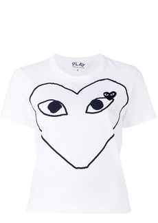 Comme des Garçons printed heart T-shirt