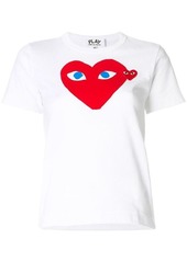 COMME DES GARÇONS PLAY SMALL AND BIG HEART T-SHIRT CLOTHING