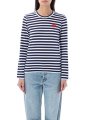 COMME DES GARÇONS PLAY Stripes long sleeves