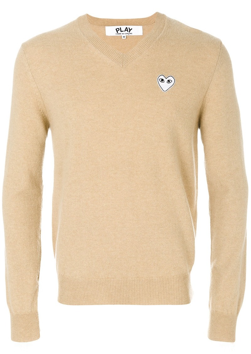 Comme des Garçons v-neck jumper