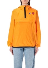 COMME DES GARÇONS PLAY Waterproof hooded jacket