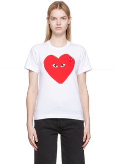 COMME des GARÇONS PLAY White Big Heart T-Shirt