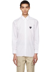 COMME des GARÇONS PLAY White Heart Shirt