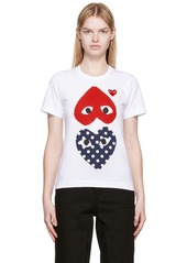 COMME des GARÇONS PLAY White Heart T-Shirt