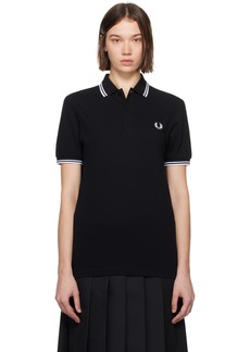 Comme des Garçons Shirt Black Fred Perry Edition 'Strong Will' Polo