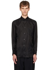 Comme des Garçons Shirt Black Patch Pocket Shirt