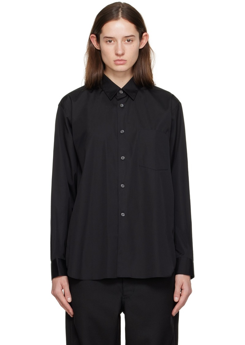 Comme des Garçons Shirt Black Patch Pocket Shirt