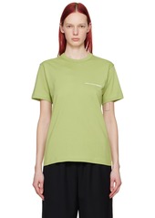 Comme des Garçons Shirt Khaki Printed T-Shirt