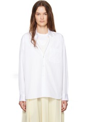 Comme des Garçons Shirt White Patch Pocket Shirt