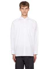 Comme des Garçons Shirt White Patch Pocket Shirt