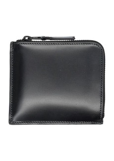 COMME DES GARÇONS Very black zip wallet