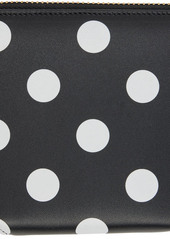 COMME des GARÇONS WALLETS Black Dots Zip Wallet