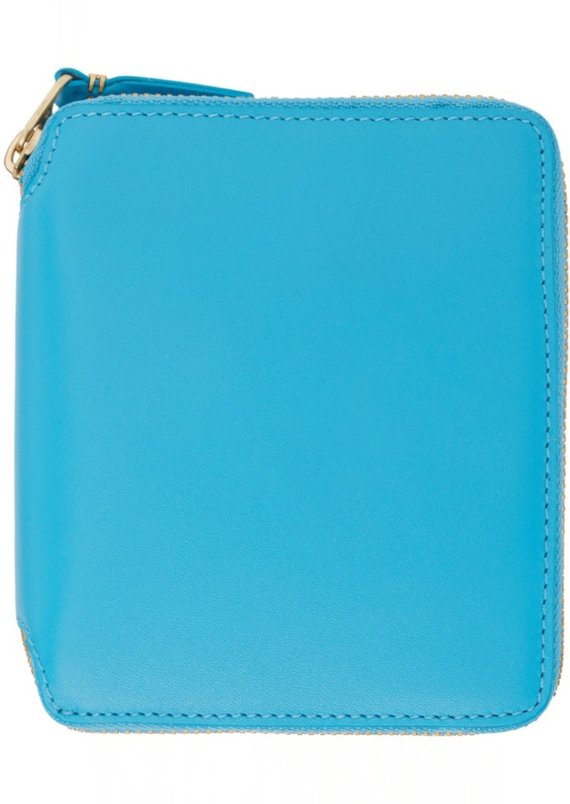 COMME des GARÇONS WALLETS Blue Classic Wallet