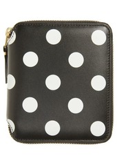 Comme des Garçons Wallets Dot Print Leather Wallet