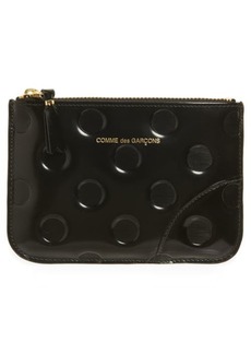 Comme des Garçons Wallets Dot Embossed Small Pouch